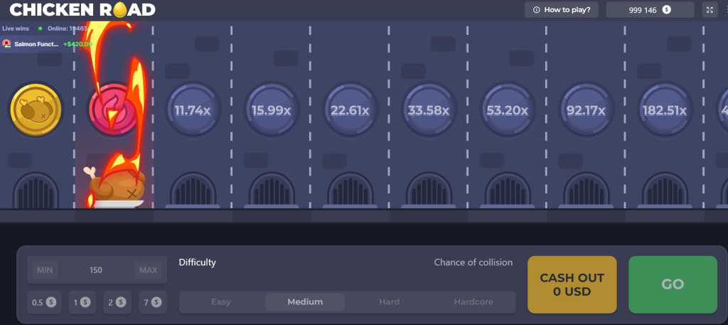 Chicken Road game demo